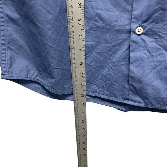 Dsquared2 Button Up Shirt Cotton Blue Men’s Size 46 - Picture 6 of 7